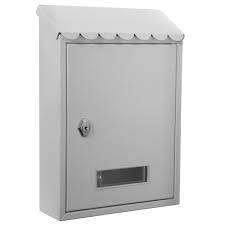 MAILBOX VULCANIA NO.2 WHITE 200X175X50